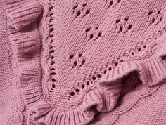 Name It mauve orchid pullover striktrøje